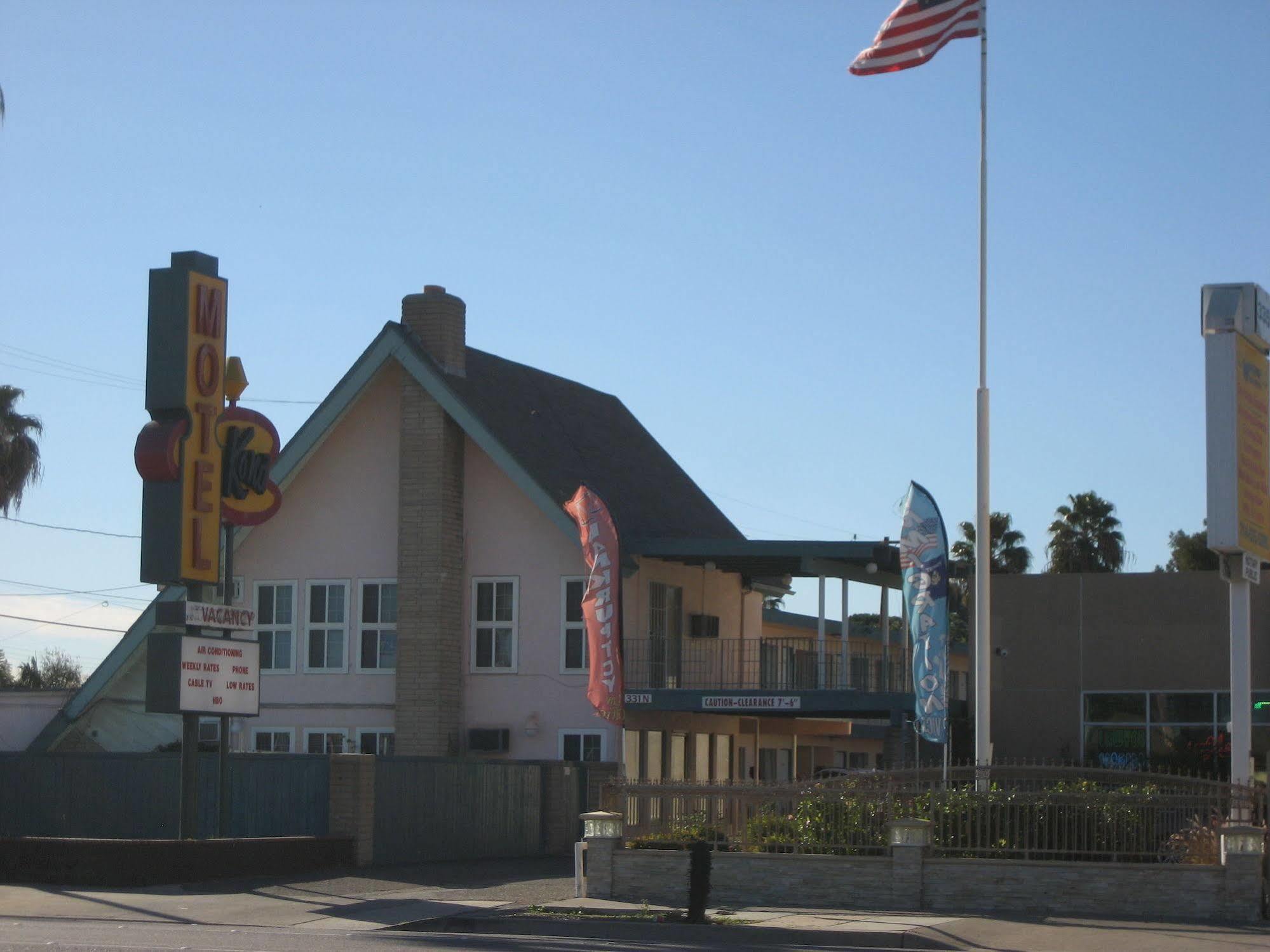 Kona Inn Motel Anaheim Exterior foto